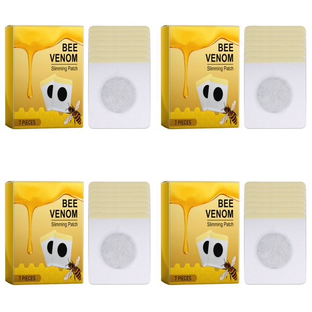 7 Parches Drenaje Linfático Venom para Pérdida Peso Pegatina Adelgazante El Ombligo