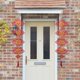 thumbnail image 1 of 2Pcs Spring Festival Ornament, Auspiciousness Hanging Couplets, Felt Cloth Window For Home Door Office, 1 of 8
