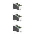 thumbnail image 2 of Injueey Soporte de almacenamiento de escalera trapezoidal resistente y duradero de ABS para clasificar artículos diversos verde Type1 NO1, 2 of 6