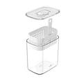 thumbnail image 3 of Caja Mainstays Organizador para Alimentos con Escurridor Clear Fresh Blanco, 3 of 4