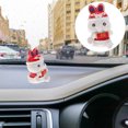 thumbnail image 3 of Resin Bunny Ornament Rabbit Decor Micro Landscaping Ornaments for Car Home, 3 of 8