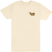 Genuine Fender Guitars Acoustasonic Telecaster T-Shirt, Cream 3XL #9190129906