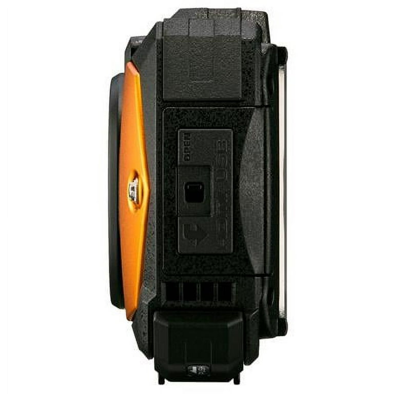 Ricoh WG-80 Digital Camera (Orange) - 03128 - Walmart.com