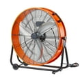 thumbnail image 1 of KFFKFF Barrel Fan, 24 Inch Powerful Industrial Circulation Fan, Robust Commercial Application 3-Speed 8600CFM, 360°Flexible Adjustment Industrial Ground Fan for Warehouse, Workshop, Factory, 1 of 9