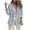 Sky Blue, variant on Ashirexll Blazers for Women Fashion Casual Fall Long Sleeve Button Turn Down Collar Slim Work Office Blazer Jacket Coffee S