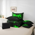 thumbnail image 4 of Erosebridal Youth Gaming Bedding Full Size, Video Game Green Gamepad Comforter Sets with Sheets, Gamer Bedroom Decor, Reversible 7 Pieces, 4 of 4