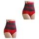thumbnail image 1 of Minnieouse Ropa interior de cintura alta para mujer, entrenador de cintura Chinlon para fiesta, fajas elásticas respetuosas con la piel para Rojo SG 2piezas, 1 of 6