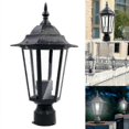 thumbnail image 2 of Outdoor Post Pole Light Lantern for Patio or Driveway, 2 of 5