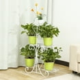 thumbnail image 6 of 5 Tier Wood Plant Stand Rack Indoor Outdoor, Flower Pot Holder Shelf, Vertical Plant Pots Storage Shelves, Planter Display Shelving Unit for Living Room Garden Patio Balcony Corner, 6 of 6