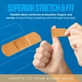 thumbnail image 3 of MEDca Flexible Fabric Bandages, 3" x 1", Latex-Free, 100 Pack, One Size, 3 of 9