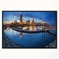 thumbnail image 1 of Design Art Milwaukee Vue Panoramique  Sur Toile Encadrée, 1 of 5