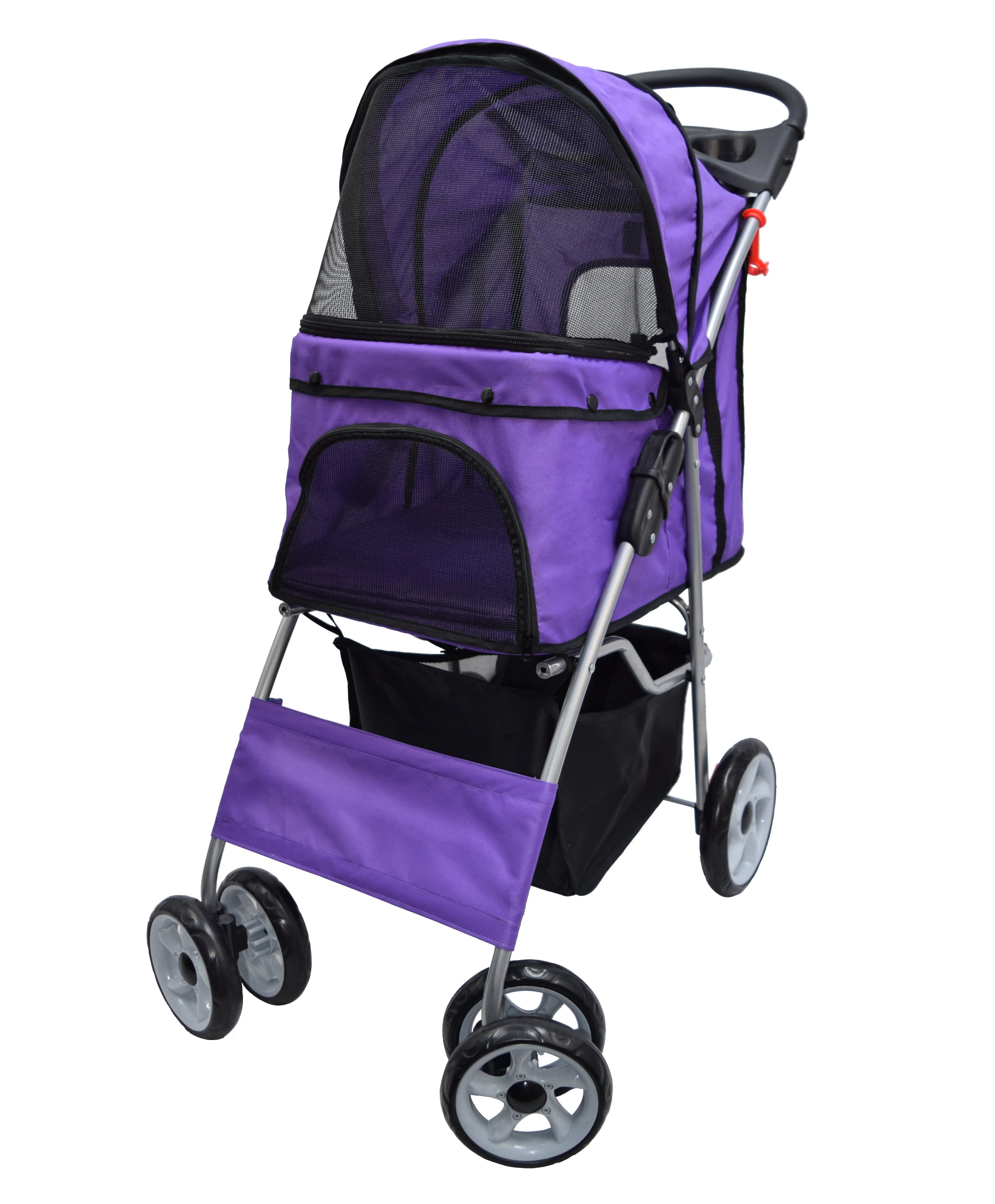 vivo four wheel pet stroller
