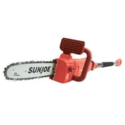 Sun Joe SWJ807E-RED Electric Convertible Pole Chain Saw | 10 inch | 8.0 Amp (Red)