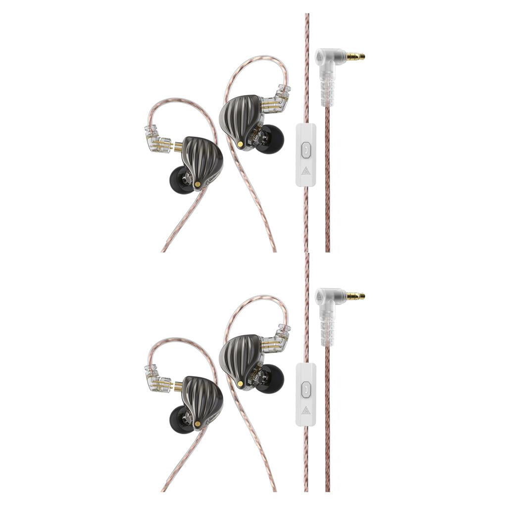 2pcs In-ear Earbuds Wired 3.5mm 