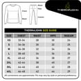 Thermajohn Long Johns Thermal Underwear for Men Crewneck Set (XS4XL