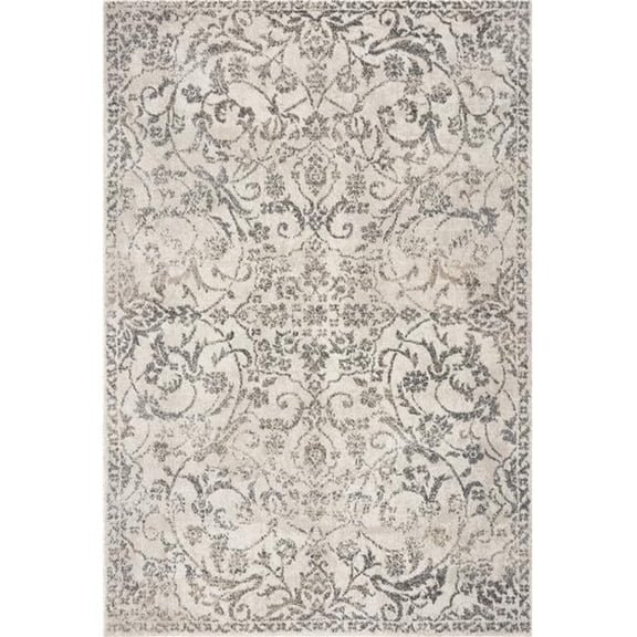 7 ft. 10 in. x 9 ft. 10 in. Polypropylene Ivory Area Rug - Ivory - 7 ft. 10 in. x 9 ft. 10 in.
