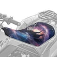 thumbnail image 2 of Uorisanigo 23×10 Inch Galaxy Horse ATV Seat Cover Non-Slip Four-Wheeler Seat Cushion Waterproof Universal Motorcycle Passenger Seats Cushion Fit for Most ATV Seats, 2 of 7