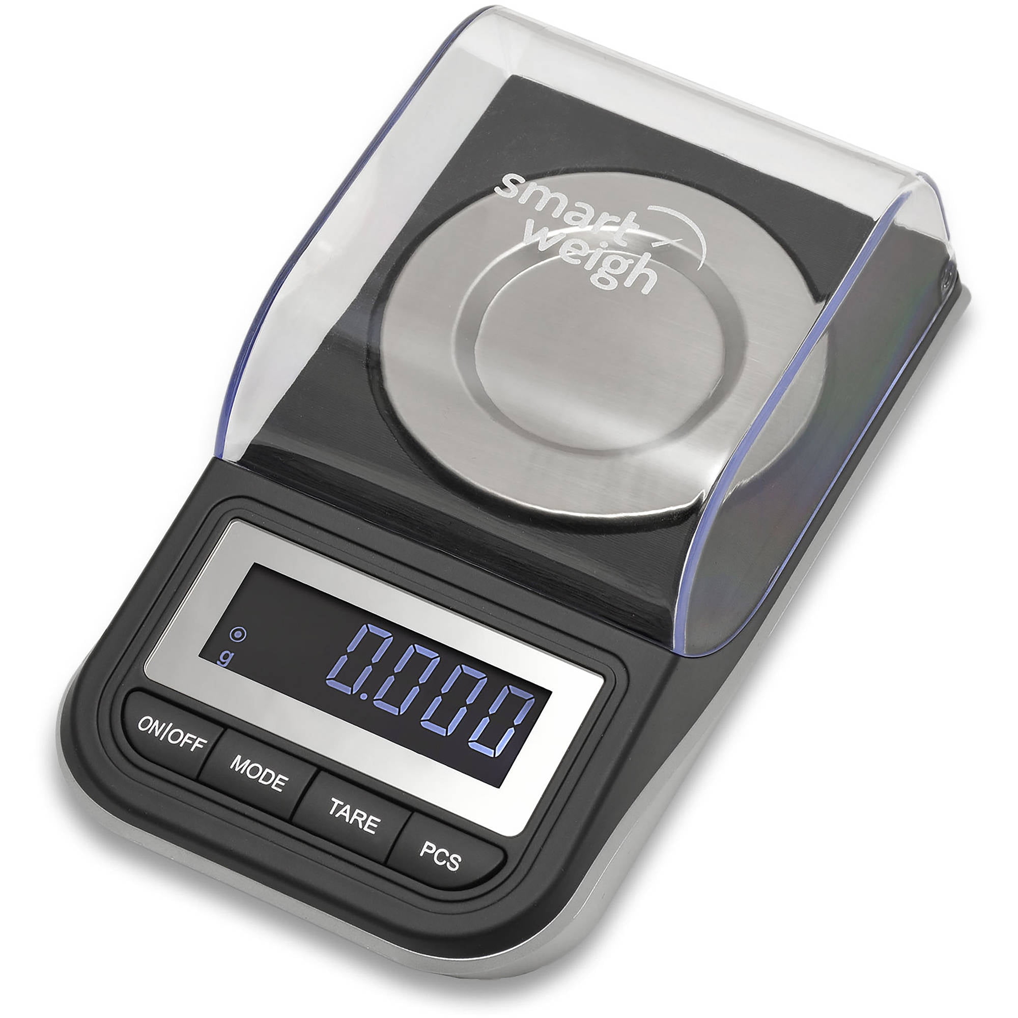 Smart Weigh 50g x 0.001 grams, Premium High Precision Digital Milligram  Scale, includes Tweezers, Calibration Weights,Three Weighing Pans and Case