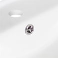 thumbnail image 1 of American Imaginations AI-20453 16 in. Round Undermount Sink Set, Biscuit & Chrome Hardware, 1 of 1