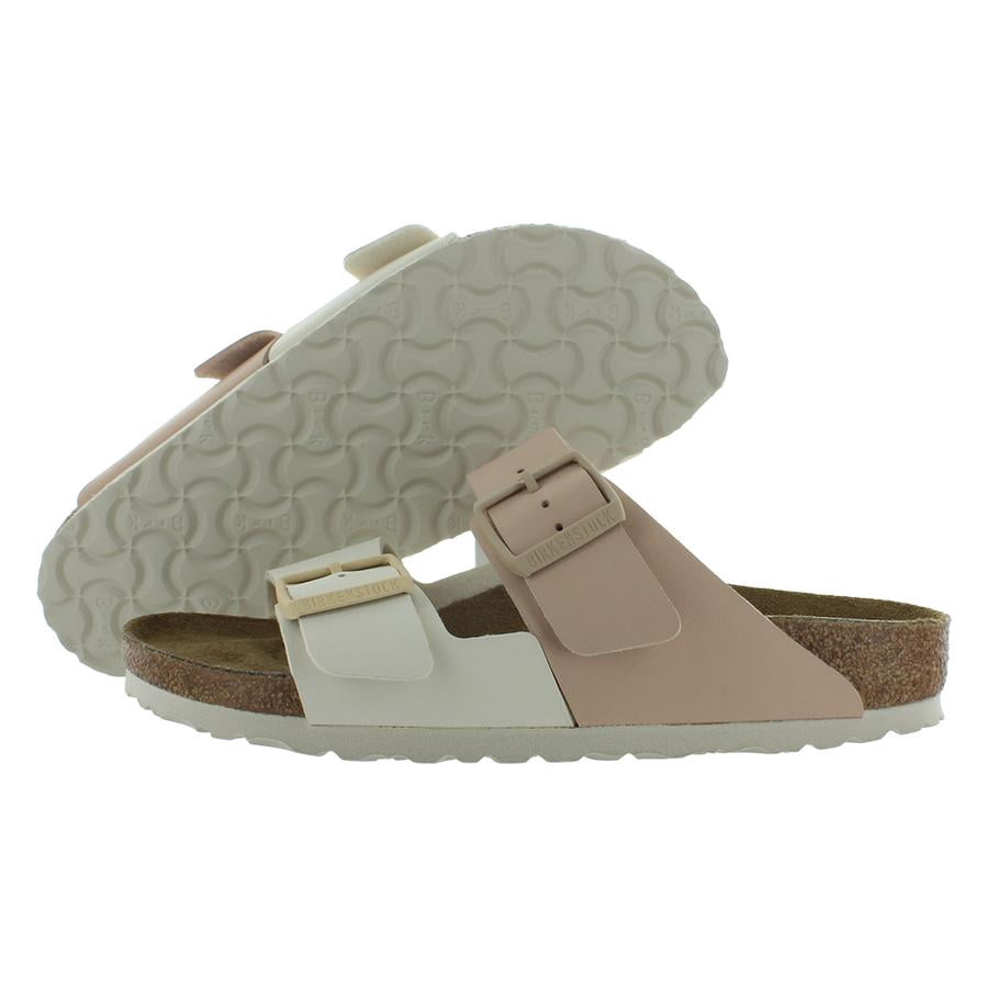 Birkenstock Arizona Split Narrow Unisex Shoes Size 5, Color: Eggshell/New Beige