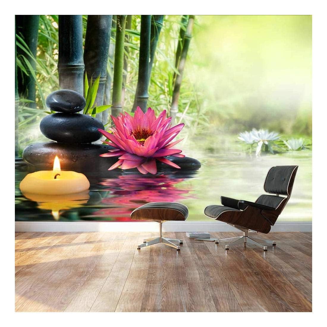 Wall26 Spa and Zen Concept Peel & Stick Wallpaper, 66x96 inches