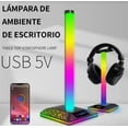 thumbnail image 4 of Barra Luz Tiras Luces Led Cuarto Rgbic Neon Bluetooth 2pcs, 4 of 4