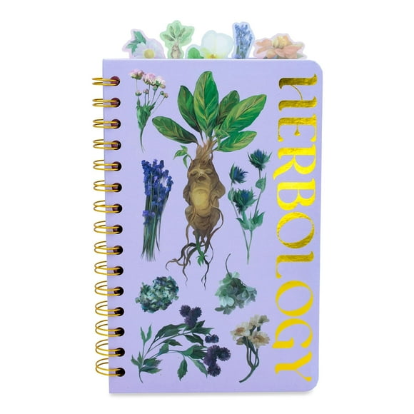 Cuaderno espiral Harry Potter Hogwarts Herbology 75 páginas