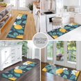 thumbnail image 6 of Yayeee Runner Rug for Bedroom 2'x6' Machine Washable Hallway Non Slip Mat, Lemon Leaves, 6 of 8
