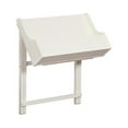 thumbnail image 2 of Riverbay Furniture Bureau Pliant Blanc, 2 of 5