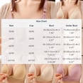 thumbnail image 3 of Fatuov Womens No Underwire Bra Push Up Comfortable Front Closure Bra for Lounge Breathable Full Coverage Light Support Bra, One-Handed Use, Underwear 44A, 3 of 5
