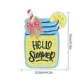 thumbnail image 2 of Summer Lemon Tea Diamond Art Painting Kit Hanging, 2 of 7