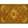 thumbnail image 1 of Ahgly Company Indoor Rectangle Persian Yellow Traditional Area Rugs, 8' x 10', 1 of 4