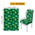 thumbnail image 7 of TSOVTHRID Shamrock Heart Print 5 Pcs Chair Covers and Tablecloth Set Removable Washable Table Cover and Chair Seat Slipcover for Home Hotel Dining Room Banquet St. Patrick's Day Decor, 7 of 7