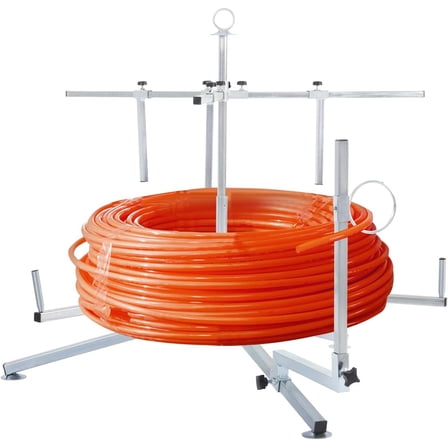 Pipe Reel Dispenser Dispenser for Underfloor Heating Pipe Underfloor Heating Pipe Winder for 3/8" to 1" Tubing Pex Tubing Uncoiler