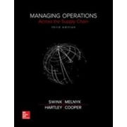 Managing Operations Across the Supply Chain, Used [Hardcover]