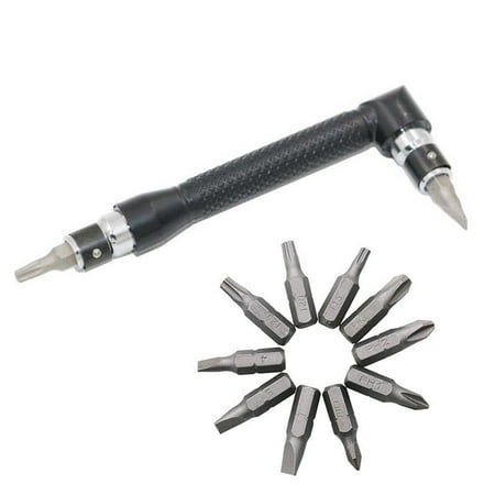 

Portable L Shaped Double Head Wrench Spanner Screwdriver Home DIY Hand Tool