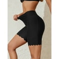 thumbnail image 5 of Charmo Swim Shorts for Women with Pockets High Waisted Swimsuit Shorts Board Shorts, 5 of 7