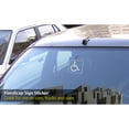 Disabled Wheelchair Compliant Handicap Access Sign Pack of 10,Blue ...