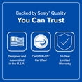 thumbnail image 4 of Sealy Farley Elm 12.5" Soft Tight Top Innerspring Mattress - Full, 4 of 11