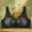 Black(New), variant on Women's Sheer Lace Underwear Full-Cup Supportive Design Wire-Free Seamless Push-Up Bra with Anti-Sagging Support