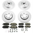 thumbnail image 2 of PowerStop Front and Rear Geomet Coated Brake Rotor and Pad Kit Fits: ACURA Select Models CRK6954, 2 of 5