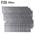 thumbnail image 1 of 2800 Pcs F15 F20 F25 F30 Ongles Droits pour Bricolage Maison/jardinage Menuiserie F25, 1 of 8