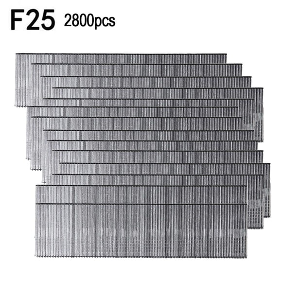 2800pcs F15 F20 F25 F30 Straight Brad Nails For DIY Home/Gardening Woodworking