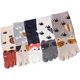 thumbnail image 2 of Calcetines de cinco dedos KAIYANG para niños con estampado de animales de dibujos animados L, 2 of 5