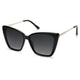 thumbnail image 3 of Gafas de sol SOJOS SJ2206 Polarizadas de moda para mujer en negro/gris, 3 of 5