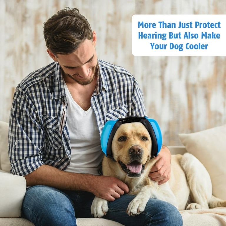 Famikako Dog Ear Muffs for Noise Protection, Noise Cancelling Headphones  for Dogs, 25dB NRR Dog Earmuffs, Dog Ear Plugs for Hearing Protection from  Thunder, Fireworks, Vacuums 