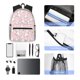thumbnail image 4 of Balery Cute Rabbit Mochila para Mujeres y Hombres, Mochila Ligera Casual para Viajes, Mochila Clásica Básica para la Universidad, 4 of 6