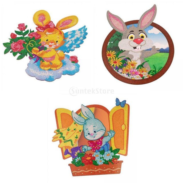 Kits de Pintura de de de Pascua Adornos de Decoración de Acrílico a+Kits de Pintura de de de Pascua Ado Hugo Kits de pintura de diamantes