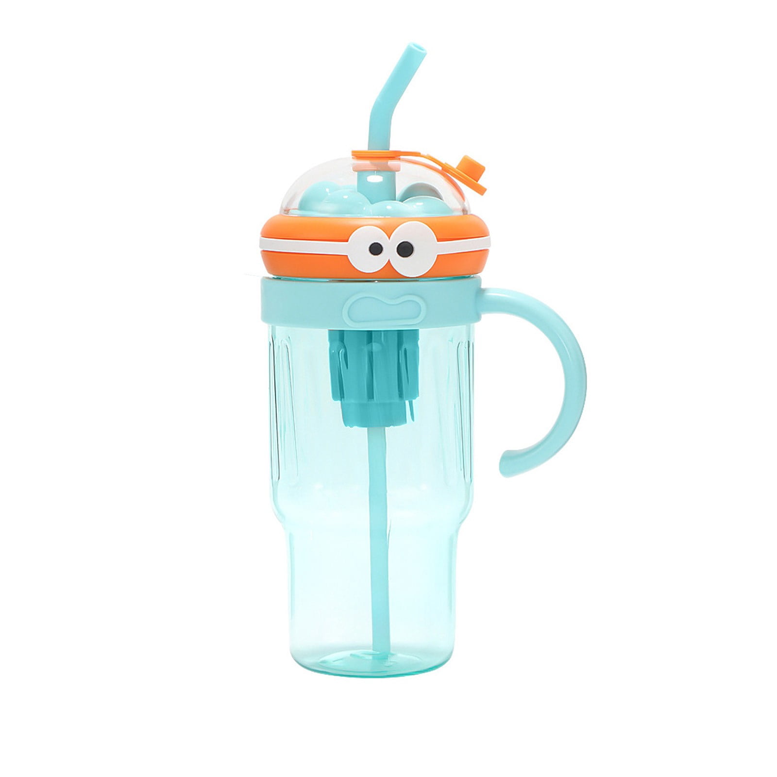 Large Capacity Water Bottle 1200ML Plastic Water Bottle With Straw, Portable Water Bottle With Handle, Leakproof Water Bottle Drink Container, Durable Water Bottle Daily Use Cup