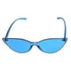 thumbnail image 1 of Cat Eye Sunglasses Creative Eyeglasses Decorative Party Glasses Beach Eyewear For Female Women (blue), 1 of 1